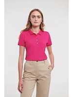 Dámské elastické piqué polo 10. burgundy model 22473827 - Russell Athletic Dámské elastické piqué polo 10. burgundy model 22473827 - Russell Athletic