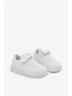 Dětská Sportovní Obuv Z Eko Kůže Bílá model 21700953 - Boto Dětská Sportovní Obuv Z Eko Kůže Bílá model 21700953 - Boto
