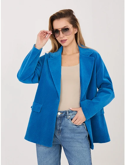 Marynarka IT MA model 22039717 kobaltowy - FPrice