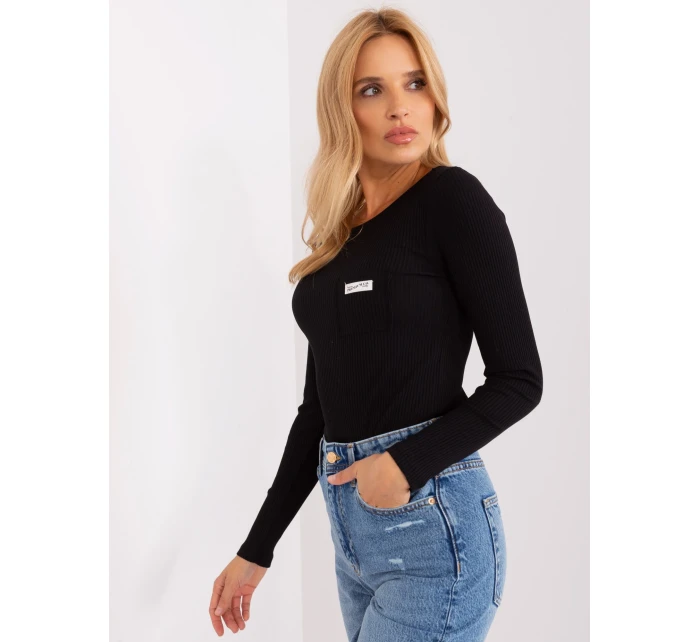 Bluzka RV BZ model 18955332 czarny - FPrice Bluzka RV BZ model 18955332 czarny - FPrice