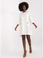 Sukienka RV SK model 19341478 ecru - FPrice Sukienka RV SK model 19341478 ecru - FPrice