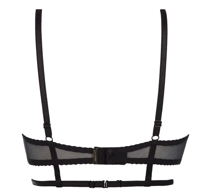 Podprsenka Marshmallow V-7881 černo/béžová - Axami