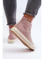 Dámské vysoké tenisky Big Star růžové Dámské vysoké tenisky Big Star růžové