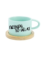 NEBUDU TO DĚLAT - mint hrníček makronka 200 ml NEBUDU TO DĚLAT - mint hrníček makronka 200 ml