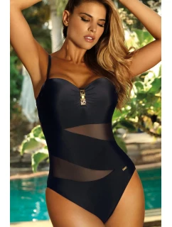 Dámské jednodílné plavky S8030CH1 GOLD5 - Self