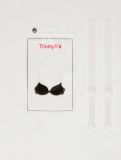 Silikonová ramínka Silikon-Träger X - COLOURLESS - bezbarvé 0000 - TRIUMPH