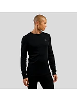 Pánské tričko BL TOP model 22093662 neck l/s ACTIVE WARM ECO velikost M Black - ODLO