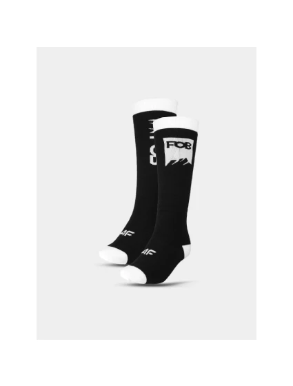Dámské ponožky na snowboard (2 balení) 4F 4FWAW24UFSOF151-20S Dámské ponožky na snowboard (2 balení) 4F 4FWAW24UFSOF151-20S