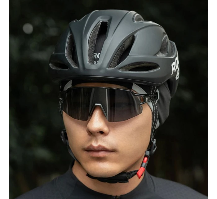 Rockbros M016 zimní větruodolná cyklistická čepice velikost 54-61 cm - černá