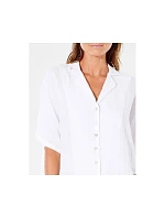 Košile RIP CURL Premium Surf S/S Shirt, bílá