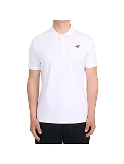 Koszulka męska polo biała WMM00TPTS 10S pánské model 22362844 - 4F