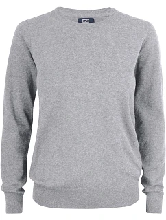 Cutter & Buck Oakville Women Dámský pletený svetr 68.5417 grey melange
