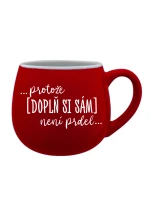 Personalizovaný keramický hrníček - Protože [doplň si sám] není prdel