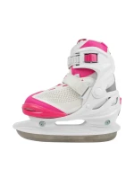 Brusle Roces Moody Ice X bílé a růžové 450744 001 Brusle Roces Moody Ice X bílé a růžové 450744 001