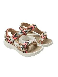 dámské boty na suchý zip sandály na léto na model 22071671 světle béžové dámské - Lee Cooper