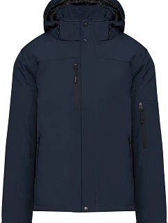 K 650 Pánská 3vrstvá softshellová parka s kapucí model 22422484 navy - Kariban