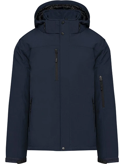 Kariban K 650 Pánská 3-vrstvá softshellová parka s kapucí 20.K650 navy Kariban K 650 Pánská 3-vrstvá softshellová parka s kapucí 20.K650 navy