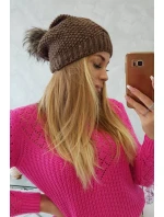 Fleecová čepice Sandra K210 cappuccino Fleecová čepice Sandra K210 cappuccino