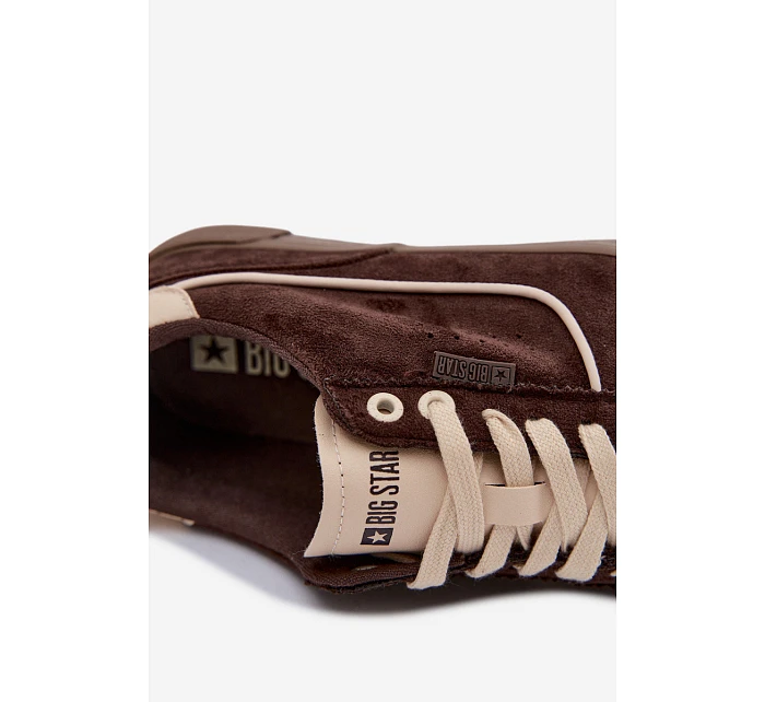 Pánské tenisky Big Star model 22069328 Čokoládové - Big Star Shoes