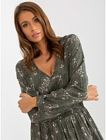 Sukienka D73771M30365A khaki