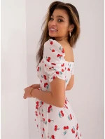 Sukienka LK SK  biały model 20190723 - FPrice