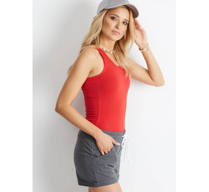 Šortky RV SN 4946.85P tmavě šedá