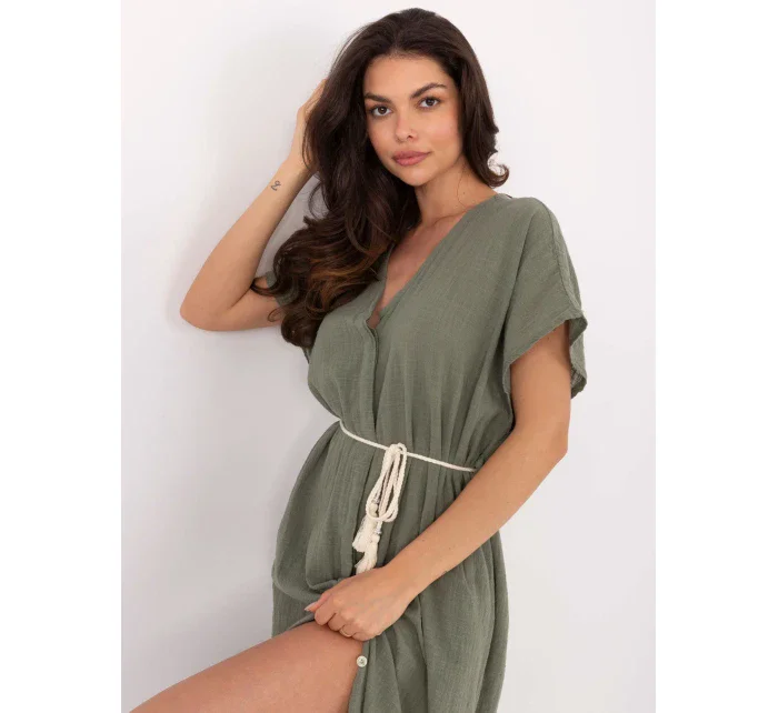 Sukienka TW SK BI model 21190989 khaki - FPrice Sukienka TW SK BI model 21190989 khaki - FPrice