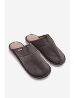 Pánské nazouváky Selomir – tmavě šedé