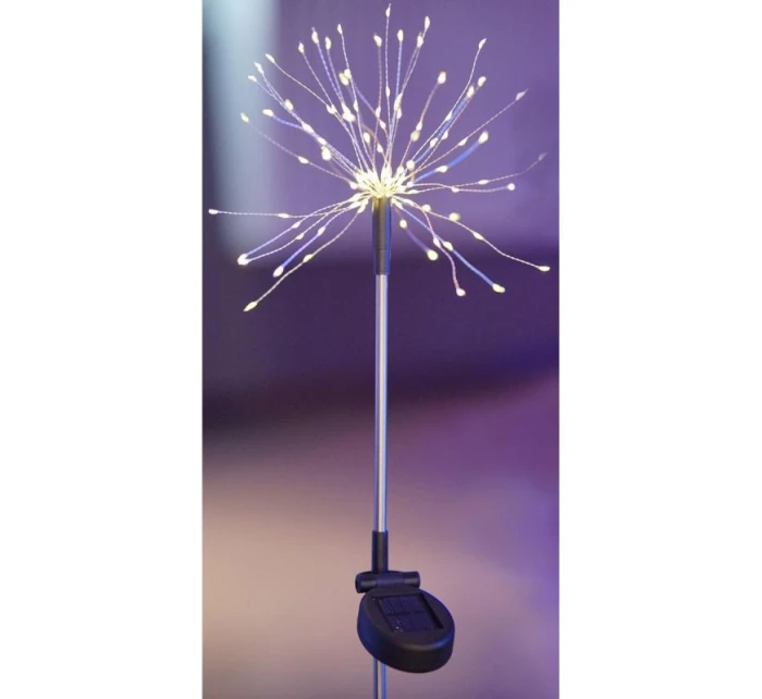 SOLÁRNÍ LUCERNA DMYCHADLO STROM OHŇOSTROJE 80CM 90 VEDL