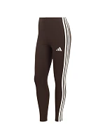 Dámské legíny Essentials 3Stripes hnědé model 22382722 - ADIDAS Dámské legíny Essentials 3Stripes hnědé model 22382722 - ADIDAS