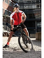 JN Pánské cyklistické tričko se zipem 02.0 red model 22486718 - Daiber JN Pánské cyklistické tričko se zipem 02.0 red model 22486718 - Daiber