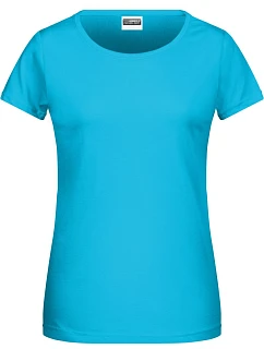 Daiber 8007 Dámské tričko z bio bavlny 02.8007 turquoise