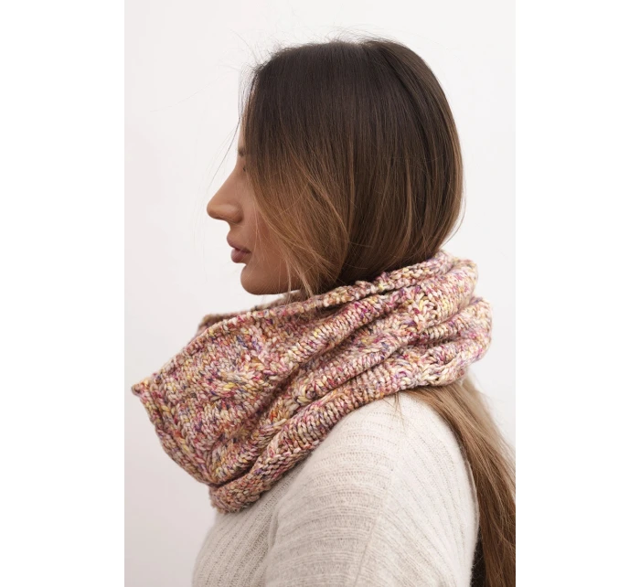 model 21859489 Dámská čepice s kapucí zelená neonová - K-Fashion