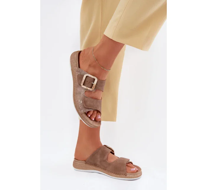 Pantofle model 214739 Step in style Pantofle model 214739 Step in style