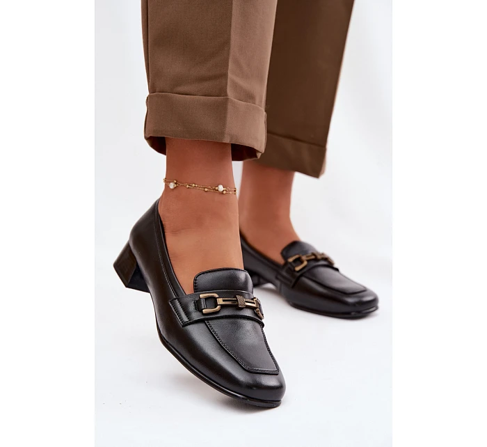 Polobotky na podpatku  model 226085 Step in style