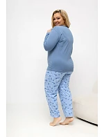 Pohodlná pyžama pro plnoštíhlé model 226131 Forever Pink Pohodlná pyžama pro plnoštíhlé model 226131 Forever Pink