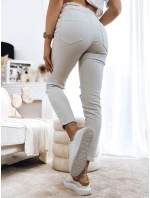 Dámské džínové kalhoty MAYO light beige FashionStreet UY1378