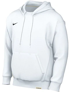 Pánská mikina Nike Dri-FIT Standard Issue Pull Over Hoodie, bílá, FD7734, velikost 100 M