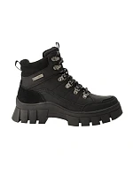 Lee Cooper dámské zimní boty, černé kotníkové boty, zateplené dámské boty