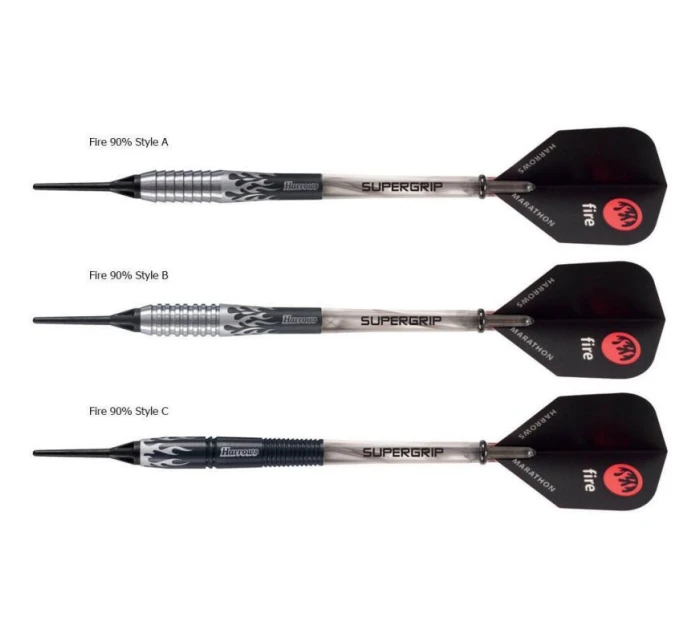 Šipky Fire 90% Softip model 20916131 - Harrows Šipky Fire 90% Softip model 20916131 - Harrows