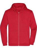 JN Pánská mikina s kapucí 02.0 red model 22436980 - Daiber JN Pánská mikina s kapucí 02.0 red model 22436980 - Daiber
