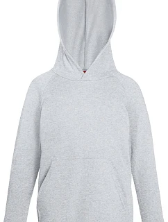 Kids Lightweight Hooded Sweat Dětská mikina s kapucí model 22421687 heather grey - Fruit of the Loom