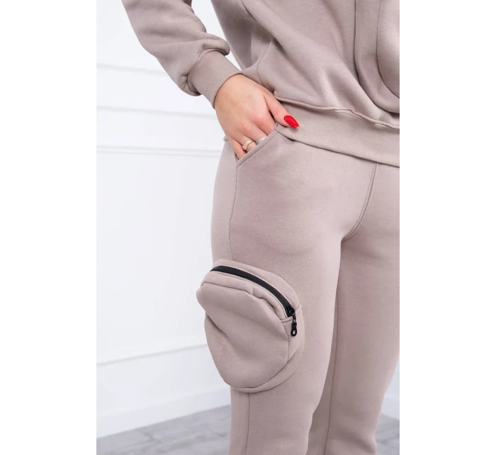 Izolační sada s ozdobnou kapsou béžová Izolační sada s ozdobnou kapsou béžová