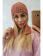 Dámská klapka na uši Jana K314 červená Dámská klapka na uši Jana K314 červená