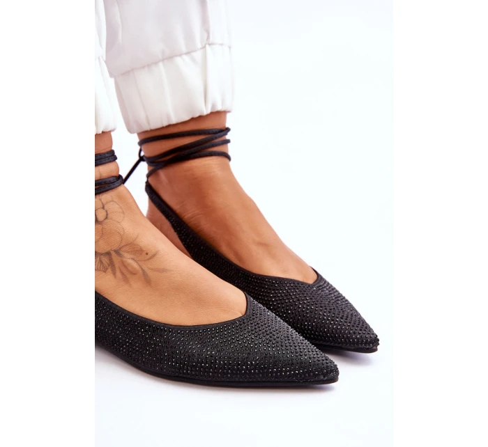 Vázané Baleríny S Černe model 21612801 - Boto