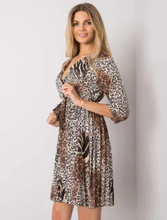 Šaty DHJ SK černá a béžová model 15795960 - FPrice