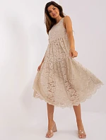 TW SK BI 8246 šaty.37X béžová