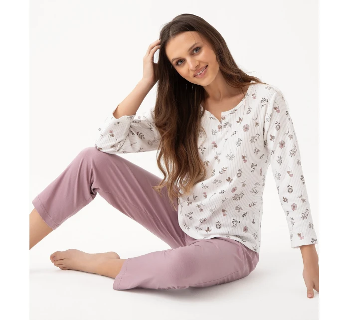 Pyžamo Luna 317 7/8 3XL Z25/26 dámské Pyžamo Luna 317 7/8 3XL Z25/26 dámské