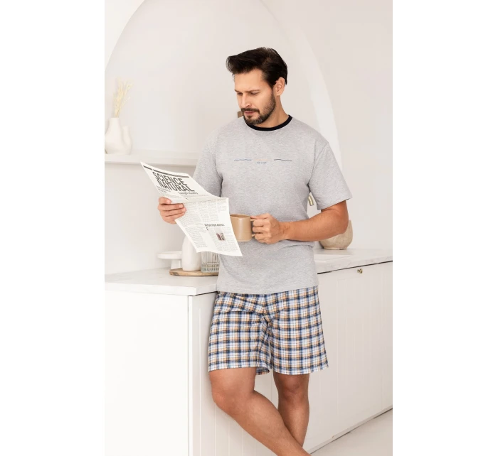 Pánské pyžamo v délce 2XL model 21808855 - Regina Pánské pyžamo v délce 2XL model 21808855 - Regina