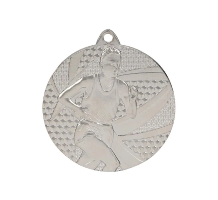 Stříbrná medaile - běh - ocelová medaile